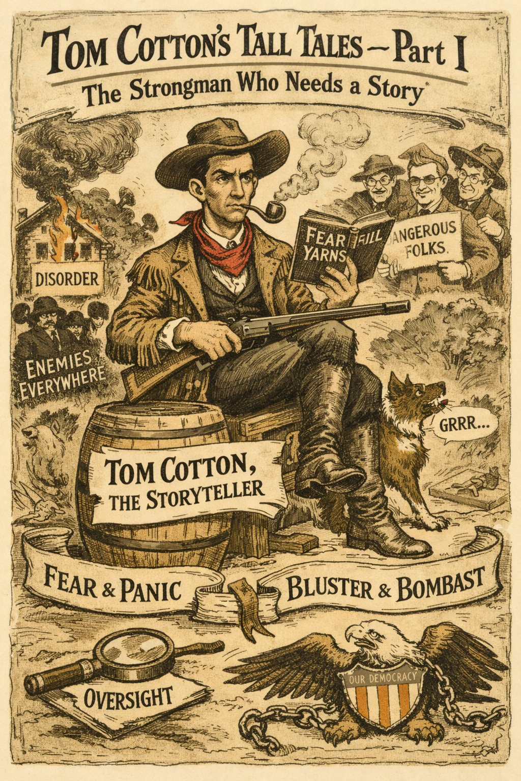 Tom Cotton’s Tall Tales — Part I: The Strongman Who Needs a Story